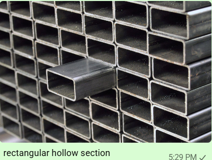 Rectangular Hollow Section