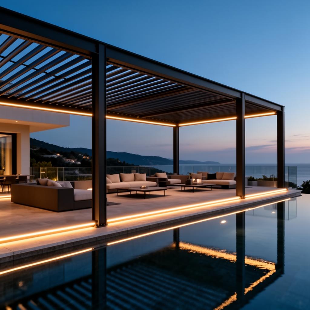 Steel Pergolas